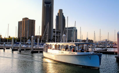 The Japonica prepares for another tour of Corpus Christi Bay.