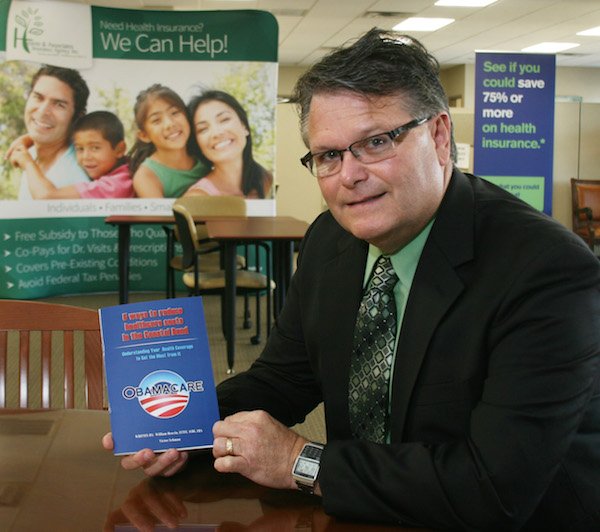 Will Heavin of Heavin and Associates Insurance Agency Inc. runs the only local exchange retail enrollment center for health care in the Coastal Bend. Photo by Carrie Robertson Meyer/ Third Coast Photo