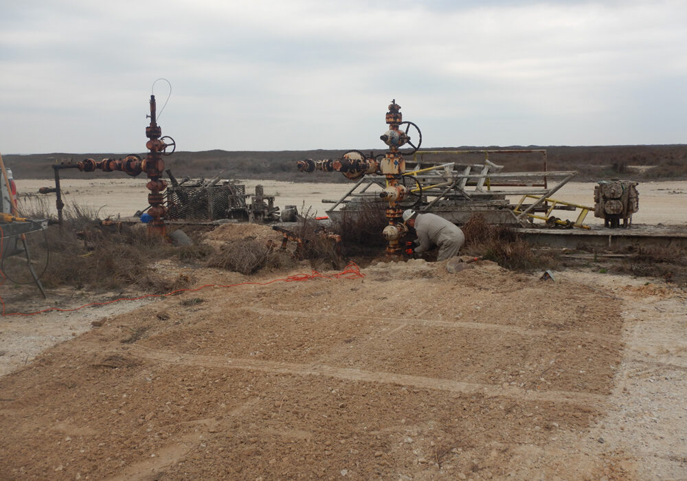 The plugging of 10 oil wells and one water well at Padre Island National Seashore was completed in March 2021. The work was paid for by Deepwater Horizon Oil Spill funding through the Railroad Commission of Texas. Courtesy photo