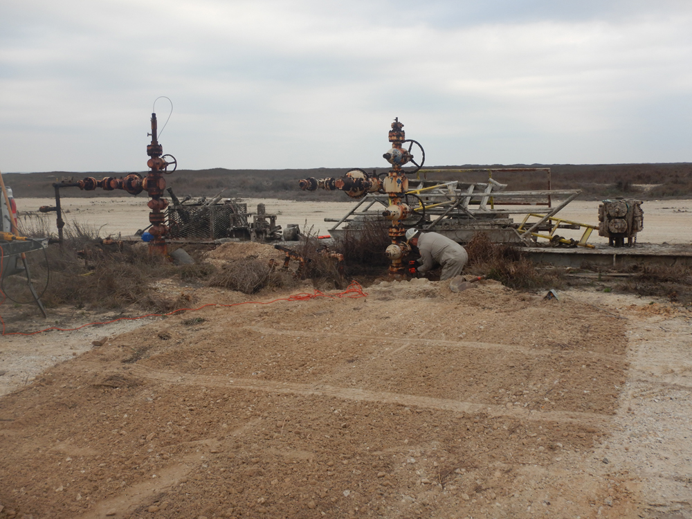 The plugging of 10 oil wells and one water well at Padre Island National Seashore was completed in March 2021. The work was paid for by Deepwater Horizon Oil Spill funding through the Railroad Commission of Texas. Courtesy photo