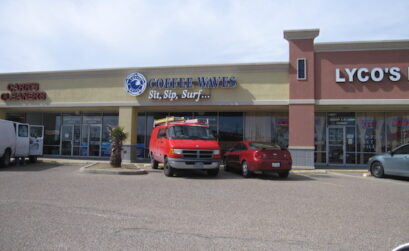 The new Coffee Waves at SPID and Waldron Road in Flour Bluff should be open by Valentine's Day, say the owners. Staff photo