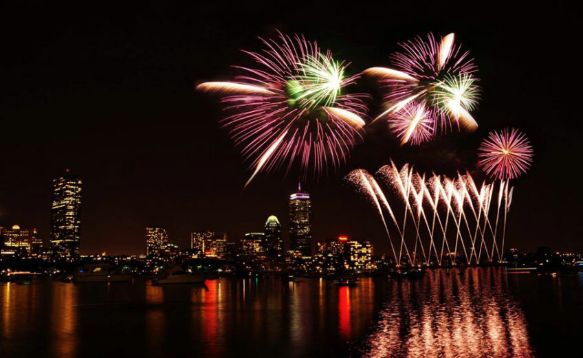 Each year, a beautiful display of Fourth of July fireworks light up the Corpus Christi skyline, reflecting on the waters of the bay, all part of the Mayor’s Big Bang 4th of July celebrations. Courtesy photo