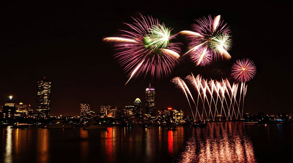 Each year, a beautiful display of Fourth of July fireworks light up the Corpus Christi skyline, reflecting on the waters of the bay, all part of the Mayor’s Big Bang 4th of July celebrations. Courtesy photo