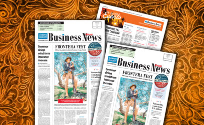The November issue of Corpus Christi Business News highlights the Frontera Fest, the new Nueces County sheriff, local businesses, events, volunteers, and more.