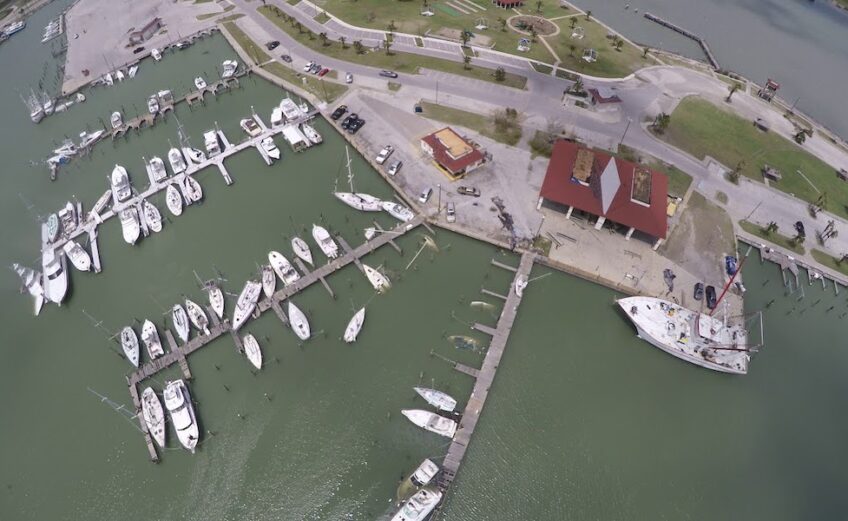 The Port Aransas Municipal Marina has become a battleground between the Port of Corpus Christi and the city of Port Aransas, which leases the property from the port. The city recently filed a lawsuit against the port for terminating its lease in a dispute over development on Harbor Island. Courtesy photo