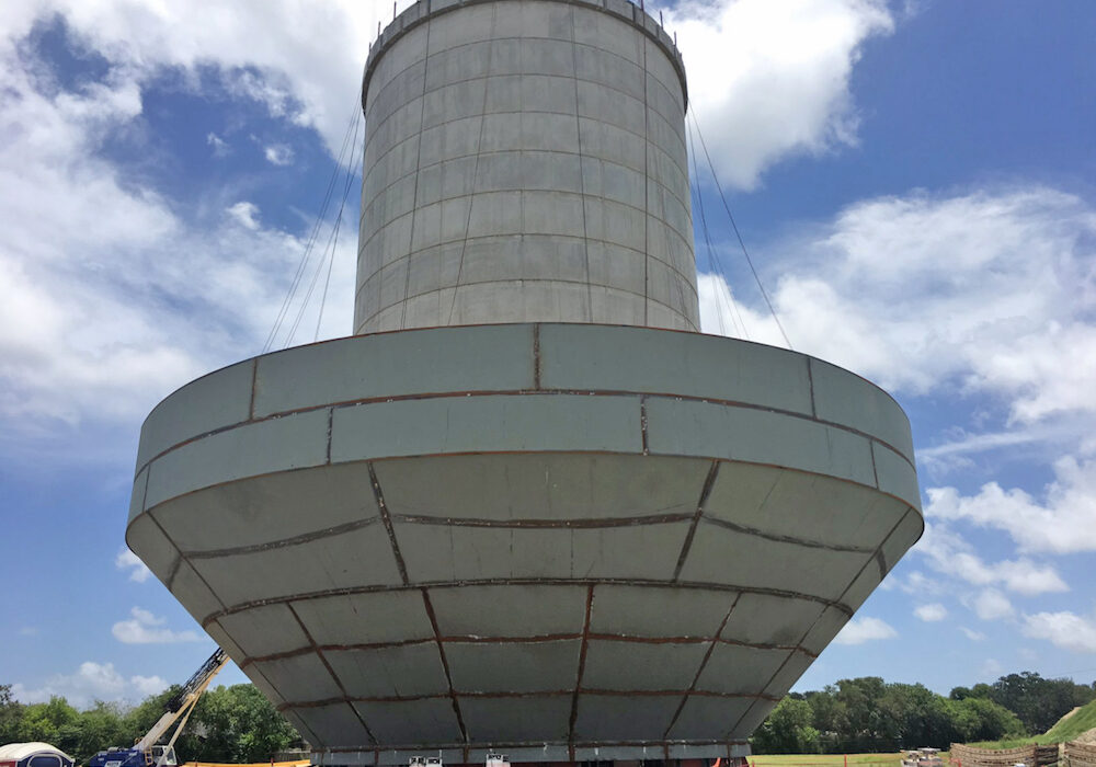 The elevated water storage tank at 4917 Holly Road is slated for completion by summer 2018. Courtesy photo