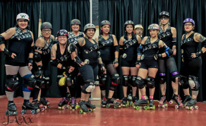 Watching the Hurricane Alley Roller Derby (H.A.R.D.) compete is an action packed experience. Courtesy photo