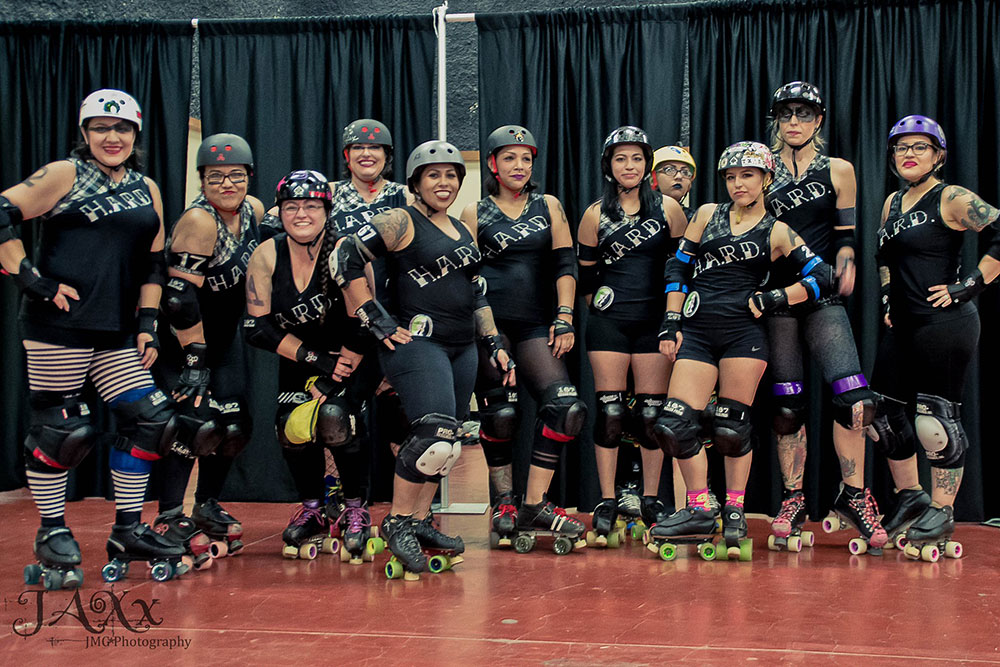 Watching the Hurricane Alley Roller Derby (H.A.R.D.) compete is an action packed experience. Courtesy photo