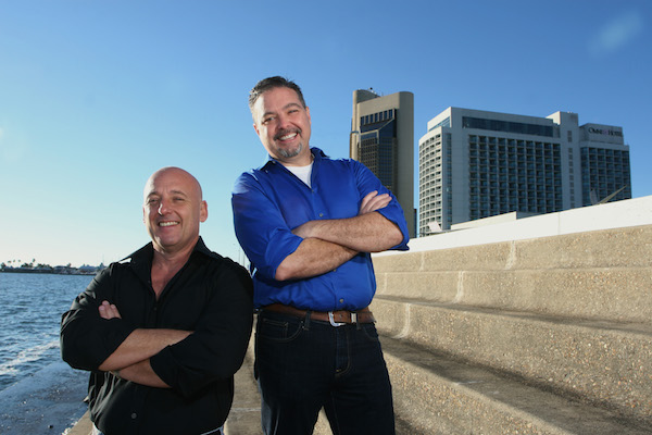 William Brann (left) and Mike Tracy, co-owners of Christian Care 360, have a combined 30 years' experience in providing health insurance options for individuals and small businesses. Photo by Carrie Robertson Meyer/Third Coast Photo