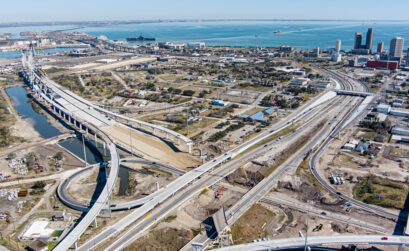 Progress is happening on the Corpus Christi Harbor Bridge Project, and with it, there will be overnight delays on Interstate 37 North. Courtesy photo