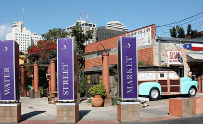 Water Street Market in downtown Corpus Christi provides a great to shop, eat, relax and soak up the local atmosphere.