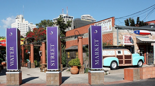 Water Street Market in downtown Corpus Christi provides a great to shop, eat, relax and soak up the local atmosphere.