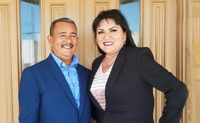 rinity Insurance now has two locations: one at 4439 Gollihar Road and a second at 809 S. Port Ave. President Sam Armadillo and Vice President Grace Lerma-Armadillo began the business 15 years ago. Photo by Jane Kathleen Gregorio