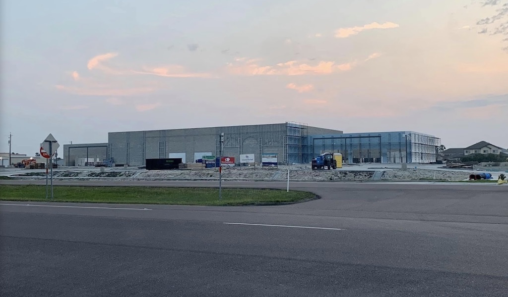 Construction of The Island Market is almost done. The North Padre Island grocery is expected to welcome its first customers in late July. Courtesy photo