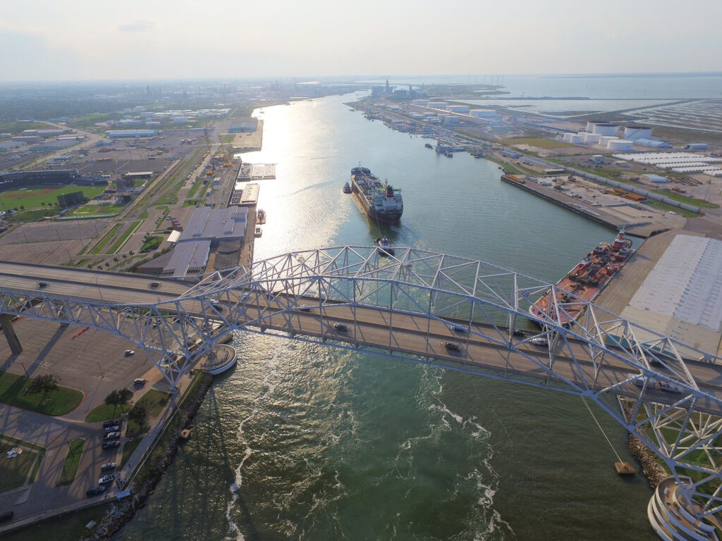 The Port of Corpus Christi is the leading U.S. crude oil export port and the fourth-largest port in the United States in terms of tonnage.