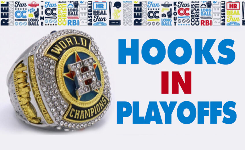 After the Houston Astros won the 2017 World Series, its Double A farm team in Corpus Christi, the Hooks, sold out games on giveaway nights featuring replica World Series rings. The Hooks have had a stellar year, which has put them in the playoffs for only the sixth time in the team’s history. Courtesy photo