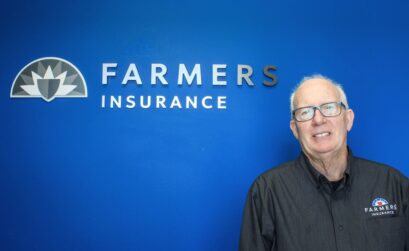 Farmers Insurance agent Jack Alspaugh is confident about the future of his Corpus Christi business, which is slowly transitioning from a sleepy seaside town into an industrial city. Photo by JoAnna Kopp