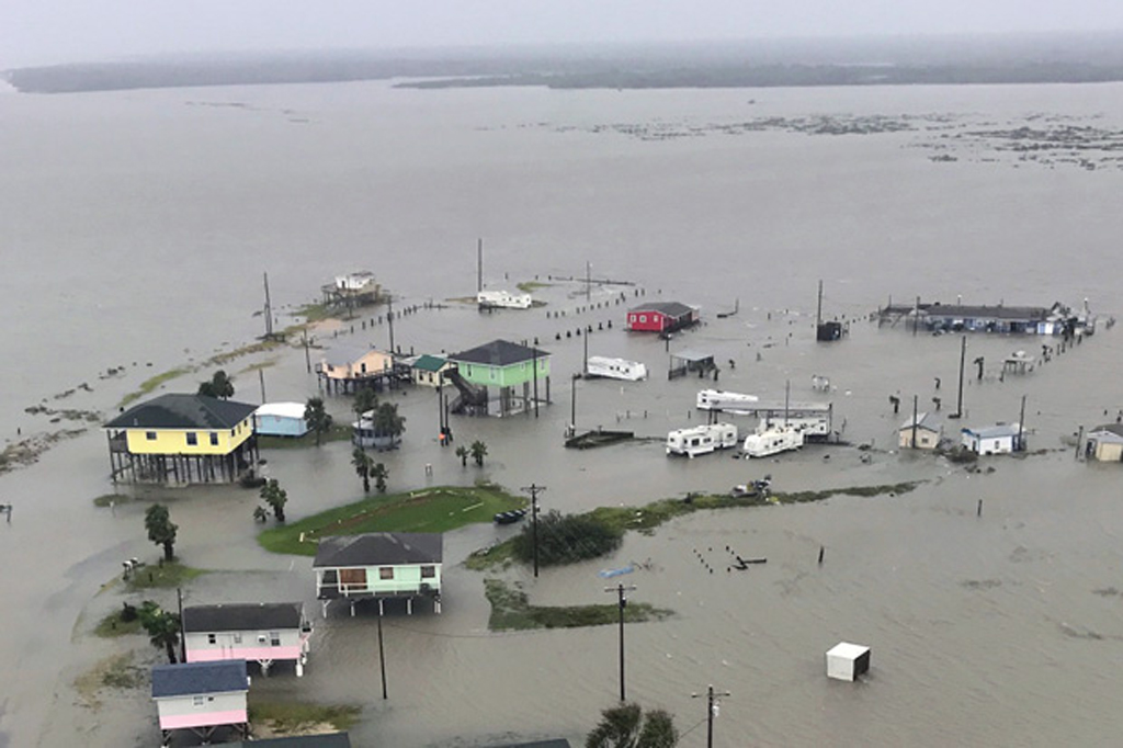 Recovery from damages to property in the Coastal Bend from Hurricane Harvey (aftermath pictured in Rockport) in August 2017 and Hurricane Hanna in July 2020 are still underway as of July 2021. Courtesy photo