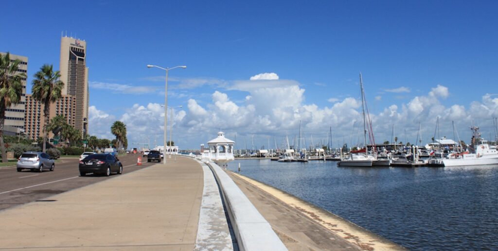 The Corpus Christi Convention and Visitor’s Bureau is working on a multimillion-dollar ad campaign to draw in tourists and fight the stigma that the city was torn apart by Hurricane Harvey. It wasn’t. Photo by JoAnna Kopp