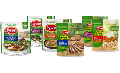 Fully cooked chicken by Tyson Foods was recently recalled due to potential bacterial contamination. H-E-Bs in the Coastal Bend have pulled all affected Tyson products from their shelves. Photo courtesy of Tyson Foods