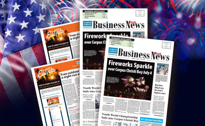 The July issue of Corpus Christi Business News includes deadlines for advertising in the new Corpus Christi Business Directory, two important court rulings, a volunteer organization that needs your help, and much more.