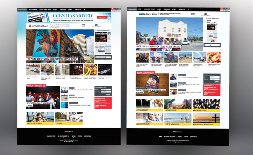 Corpus Christi Business News now has its own unique web address. Find daily economic news at ccbiznews.com. Visit 101corpuschristi.com for 101 Fun Things to do in Corpus Christi.
