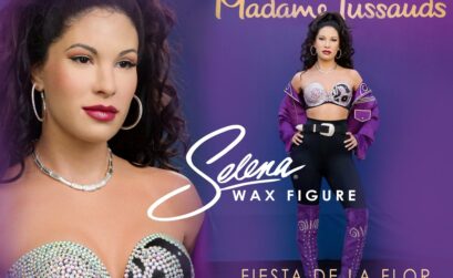 Selena’s wax figure at Madame Tussauds Hollywood will be on display for photographs at Fiesta de la Flor on March 24-25 in Corpus Christi. Courtesy Photo