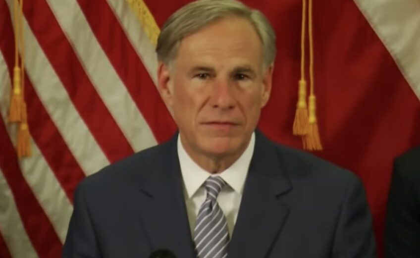 Texas Governor Gregg Abbott reopened state parks, closed schools for the rest of the academic year, and announced a plan for reopening retail stores at a news briefing April 17. Courtesy photo
