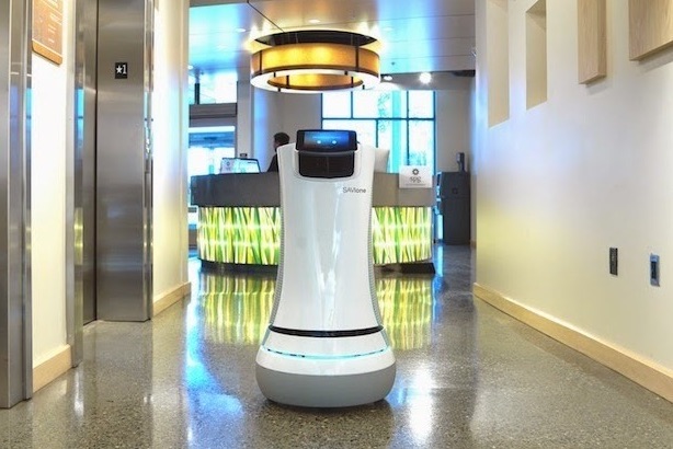 Botlr (a robot butler) delivers toiletries and towels to guests at Aloft Hotels. Aloft is building a hotel in Corpus Christi, which should open in 2018. Courtesy Photo