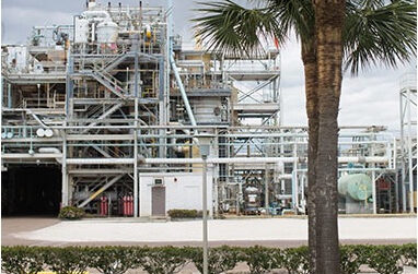 The Chemours Corpus Christi refrigerant plant in Ingleside became the world’s largest producer of automotive and other coolants when it went online in February 2019. It is expanding its production of one of its key products, Chemours Opteon YF (HFO-1234yf), by 40 percent. Courtesy photo