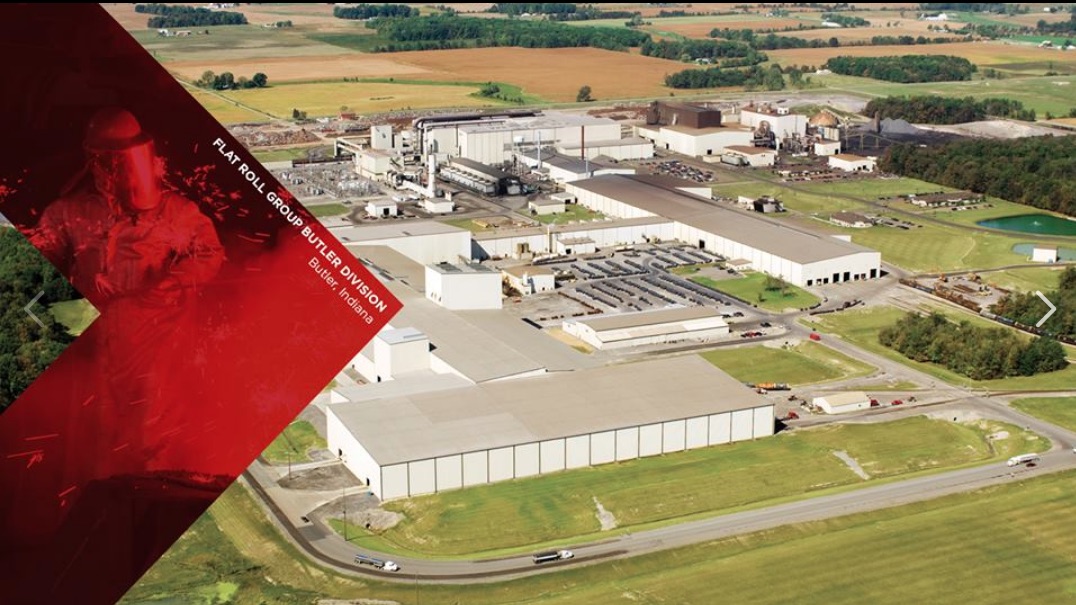 An aerial shot of the Steel Dynamics Flat Roll Group-Butler Division at its headquarters in Butler, Indiana. Steel Dynamics is looking to build a flat roll steel mill in San Patricio County. Courtesy photo