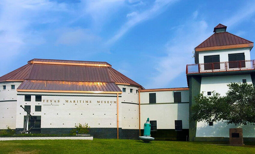 The Texas Maritime Museum in Rockport is located across the street from the Rockport Harbor.