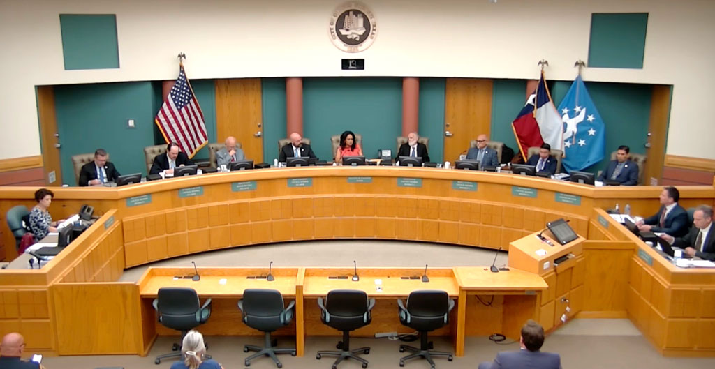 Corpus Christi City Manager Peter Zanoni presented the largest-ever proposed budget during the City Council meeting on July 26. The budget will be up for a vote by the council in September. Screen-captured image