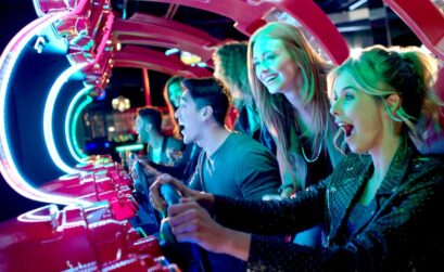 Although Dave and Buster’s is available for kids’ birthday parties, the real target audience are the big kids who want to get out and play after hours. Courtesy photo
