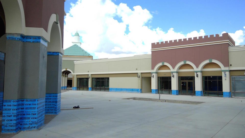 Phase I construction is almost complete at the Outlets at Corpus Christi Bay in Robstown. As the stores fill up with goods, retailers will seek workers at a job fair Jan.26-27 at the Richard M. Borchard Fairgrounds. Courtesy photo