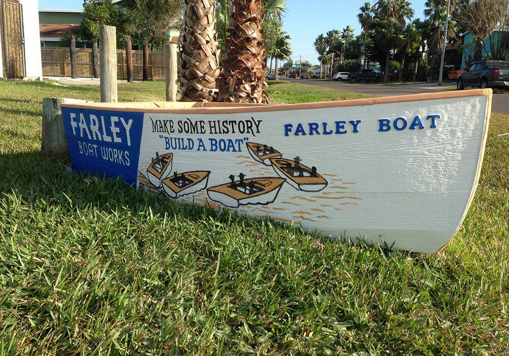 B.Y.O.B.: Build Your Own Boat with Farley Boat Works in Port Aransas. Courtesy photo