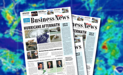 The September issue of Corpus Christi Business News reports on the aftermath being in the path of a Category 4 hurricane. Follow the stories online as this resilient community pulls together to help each other and those in neighboring towns who took the brunt of the storm.