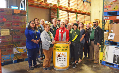 Executive Director Bea Hanson and the volunteers and staff of the Coastal Bend Food Bank prepare for the upcoming annual Share Your Christmas Food Drive in partnership with H-E-B stores and KIII TV Channel 3. Each dollar donated provides seven meals to those in need. Donations are accepted at local H-E-B stores.