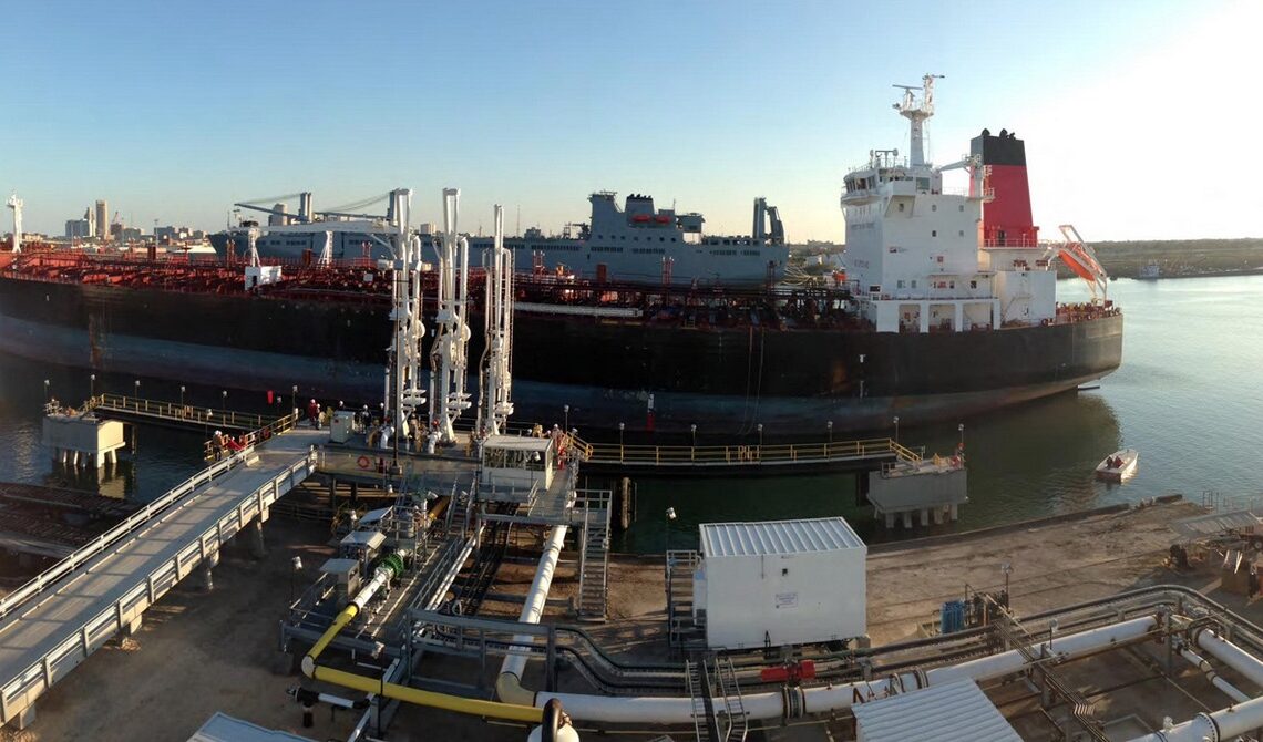 NuStar Energy shipping dock at the Port of Corpus Christi. NuStar was recently ranked by Fortune magazine as one of the top companies to work for. NuStar has made the list the last seven years.