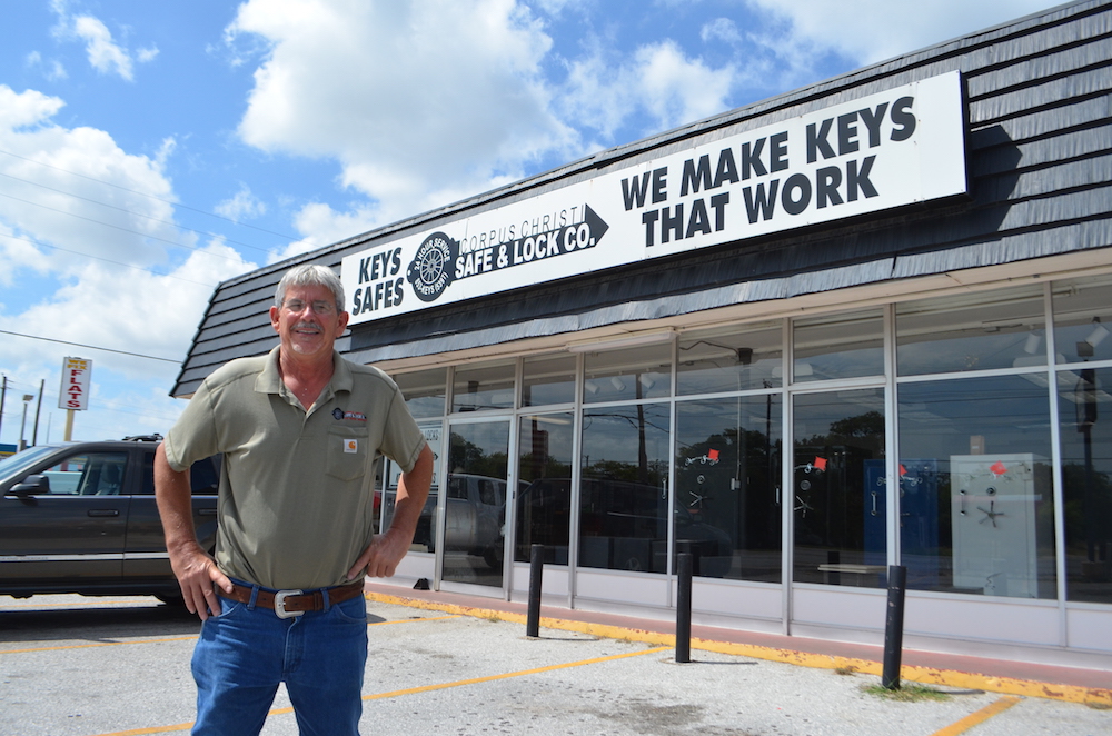 Frank Manning has owned and operated Corpus Christi Safe and Lock since inheriting it from his brother in 1991. For the first time in 26 years, he is experiencing a decline in business that he believes is due to issues with his two AT&T landlines dropping calls.