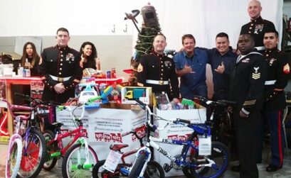 Invite the U.S. Marine Corps to your company Christmas party this year. By collecting toys and money for the Marines’ Toys for Tots program, you can help guarantee a visit from Santa in dress blues for about 35,000 kids in the Coastal Bend. Courtesy photo
