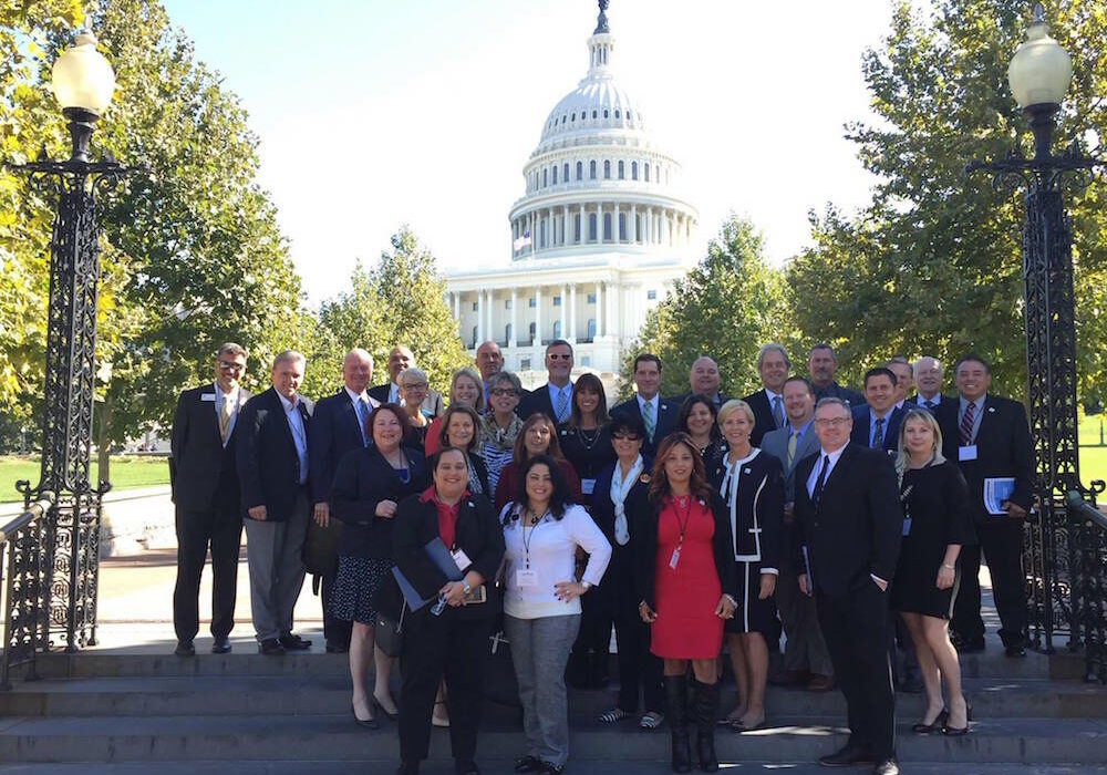 The delegation representing the Coastal Bend in Washington D.C. for CB to DC 2017, an annual initiative of the United Corpus Christi Chamber of Commerce. The group met with key officials in the administration and in Congress to advocate on behalf of the Coastal Bend community. Courtesy Photo