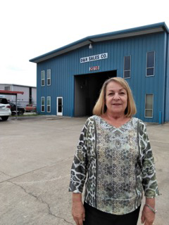 Mary Beth Riley, owner of D&R Sales Co., which sells metal buildings, started out as a hired hand 37 years ago. The company has grown with the times, she said, constructing dependable, affordable pre-engineered buildings that last. Photo by Mike Thomas