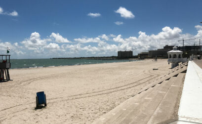 McGee Beach is a perfect environment for families — and sandcastle building. Staff photo by JoAnna Kopp