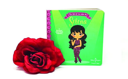 ‘The Life of/La Vida de Selena’ is a board book published by Lil’ Libros, a bilingual publishing company started by the book’s co-authors, Patty Rodriguez and Ariana Stein. It is available for preorder on Amazon.com. Courtesy photo
