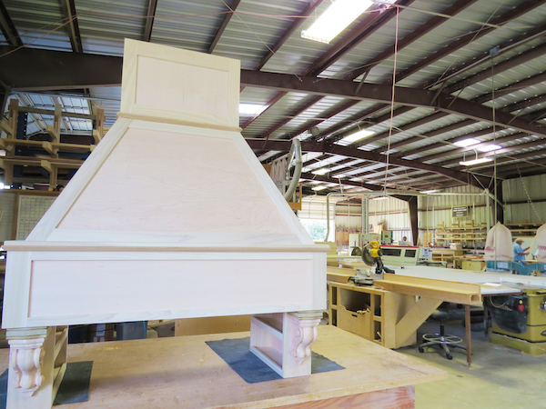 The workshop at Wright Custom Cabinetry is humming with skilled craftsmen creating fine quality cabinetry and furniture.