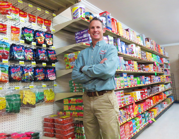 Wencar Inc., Vice President Keith Meschi stocks all the latest and greatest products coming to a convenience store near you in the Wencar showroom.