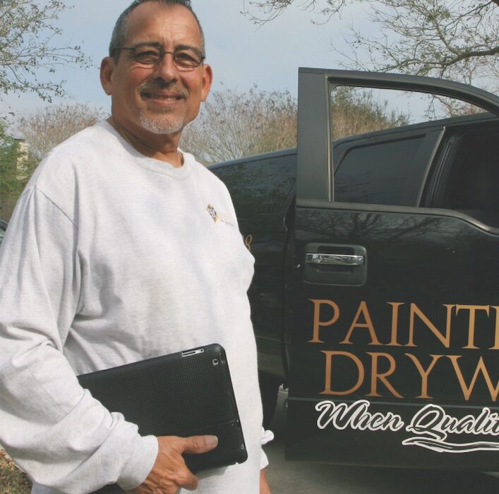 ABC Painting and Drywall owner Joe Solis celebrated 29 years in business in January 2017. He prides himself on quality work with quality products. Photo by Carrie Robertson Meyer/Third Coast Photo