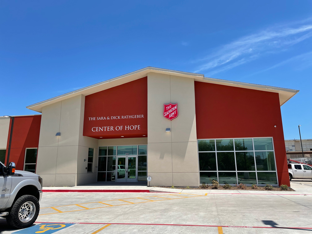 The new Salvation Army Coastal Bend homeless shelter at 16th Street and Hancock Avenue in Corpus Christi is expected to open next month with the capacity for 120 beds for families and 12 for veterans. Staff photo by Amber Weems