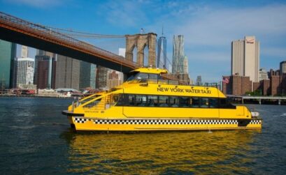 Two New York City water taxis similar to this one could be coming to Corpus Christi. Courtesy Photo